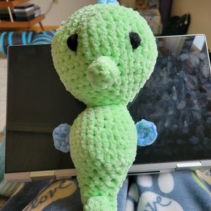Crocheted Large Seahorse Stuffie